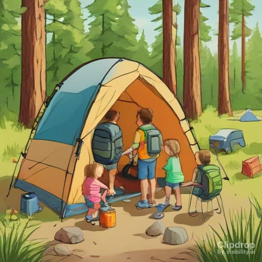  camping la munte cu copiii cort pentru toti de la camping